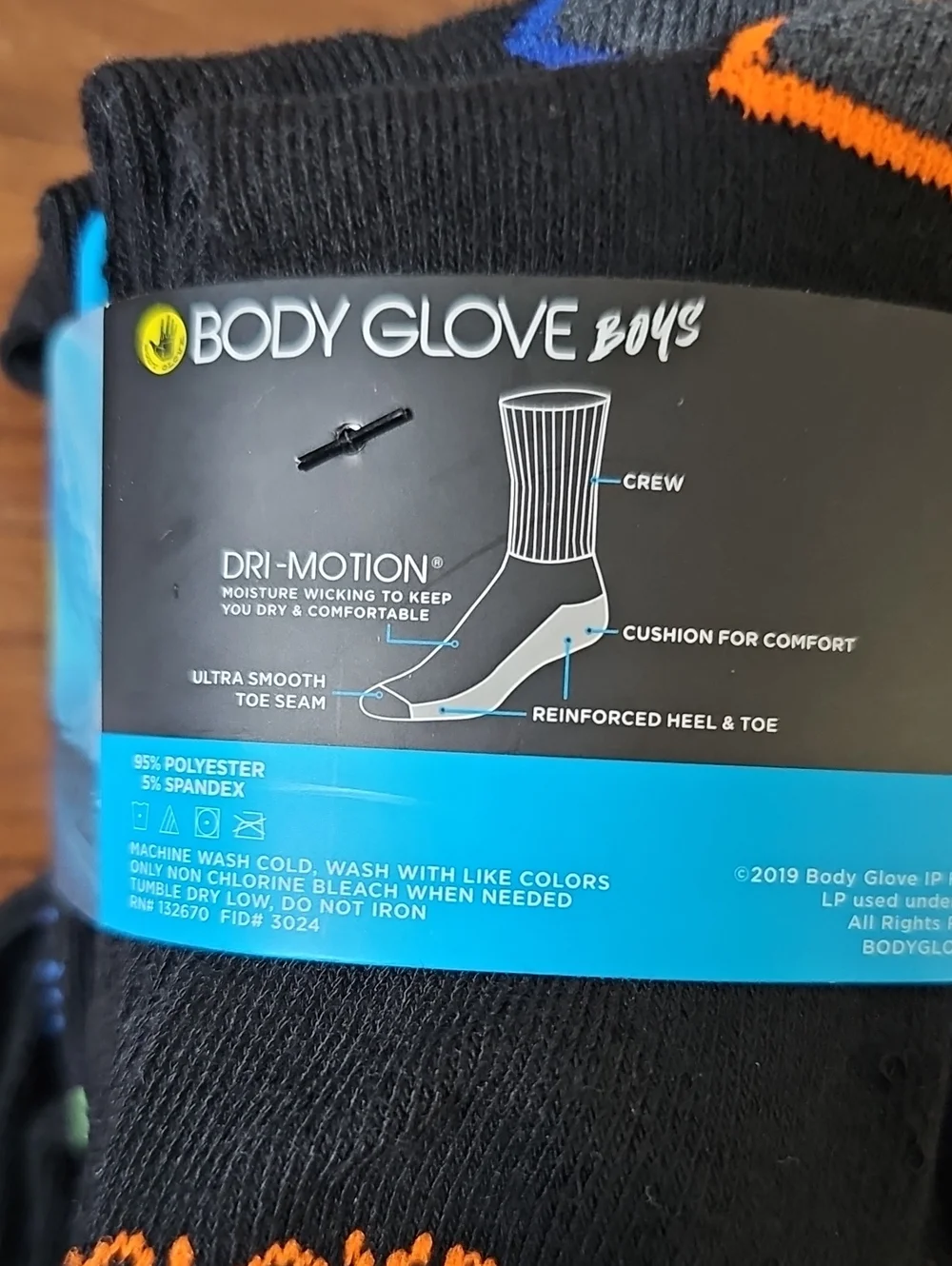Body Glove Boys 10 Pack Crew Socks